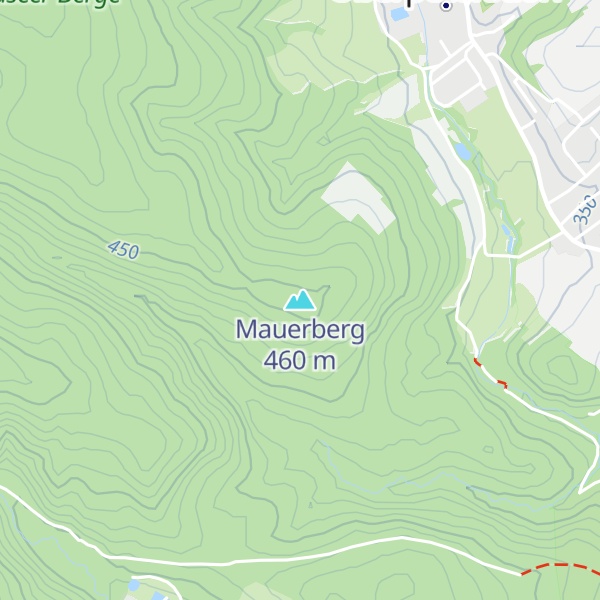 Map of Mauerberg