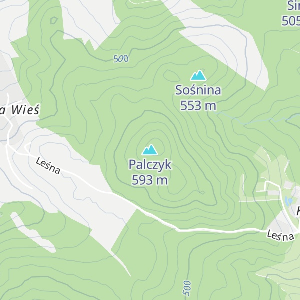 Map of Palczyk