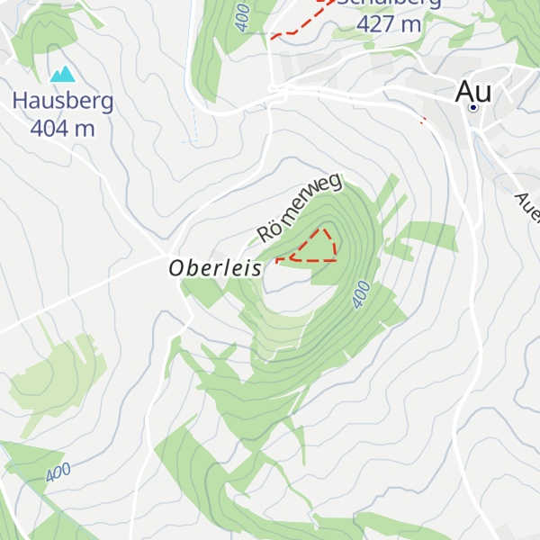 Map of Oberleiser Berg