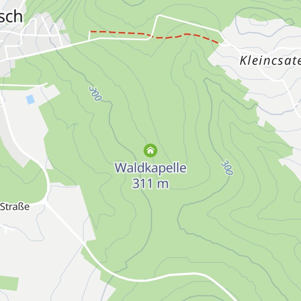 Map of Waldkapelle
