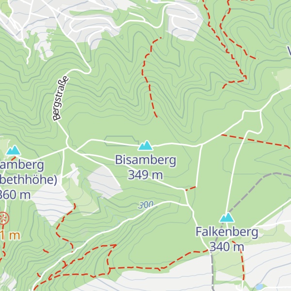Map of Bisamberg