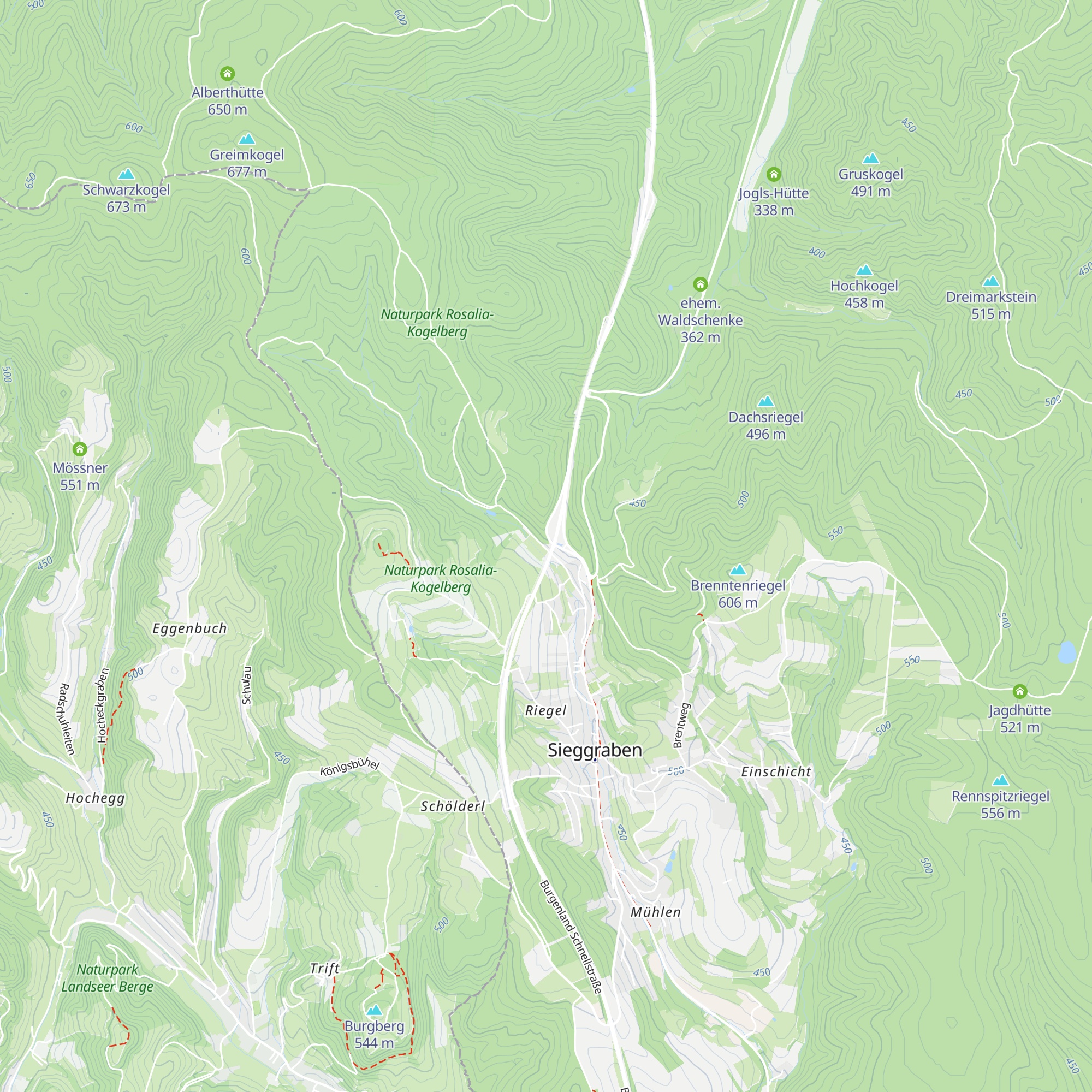 Vereinsheim map