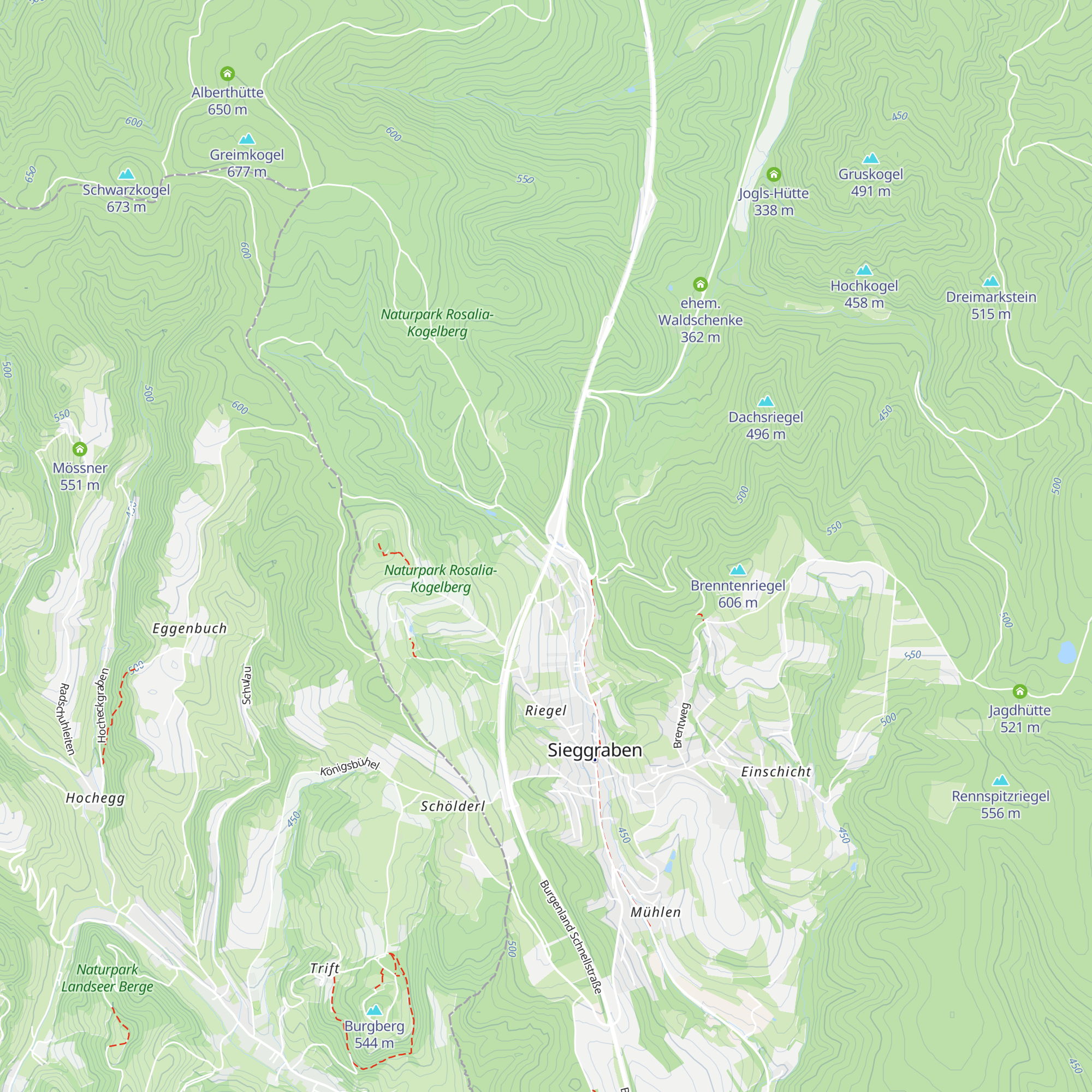 Vereinsheim map