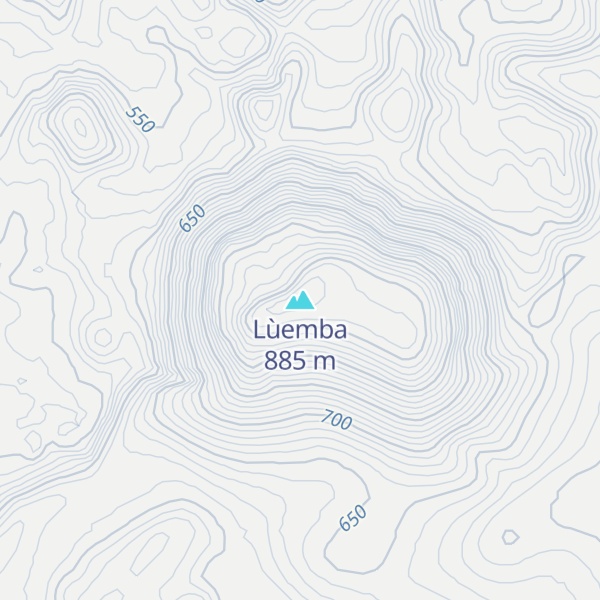 Map of Lùemba