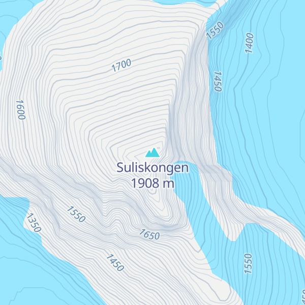 Map of Suliskongen