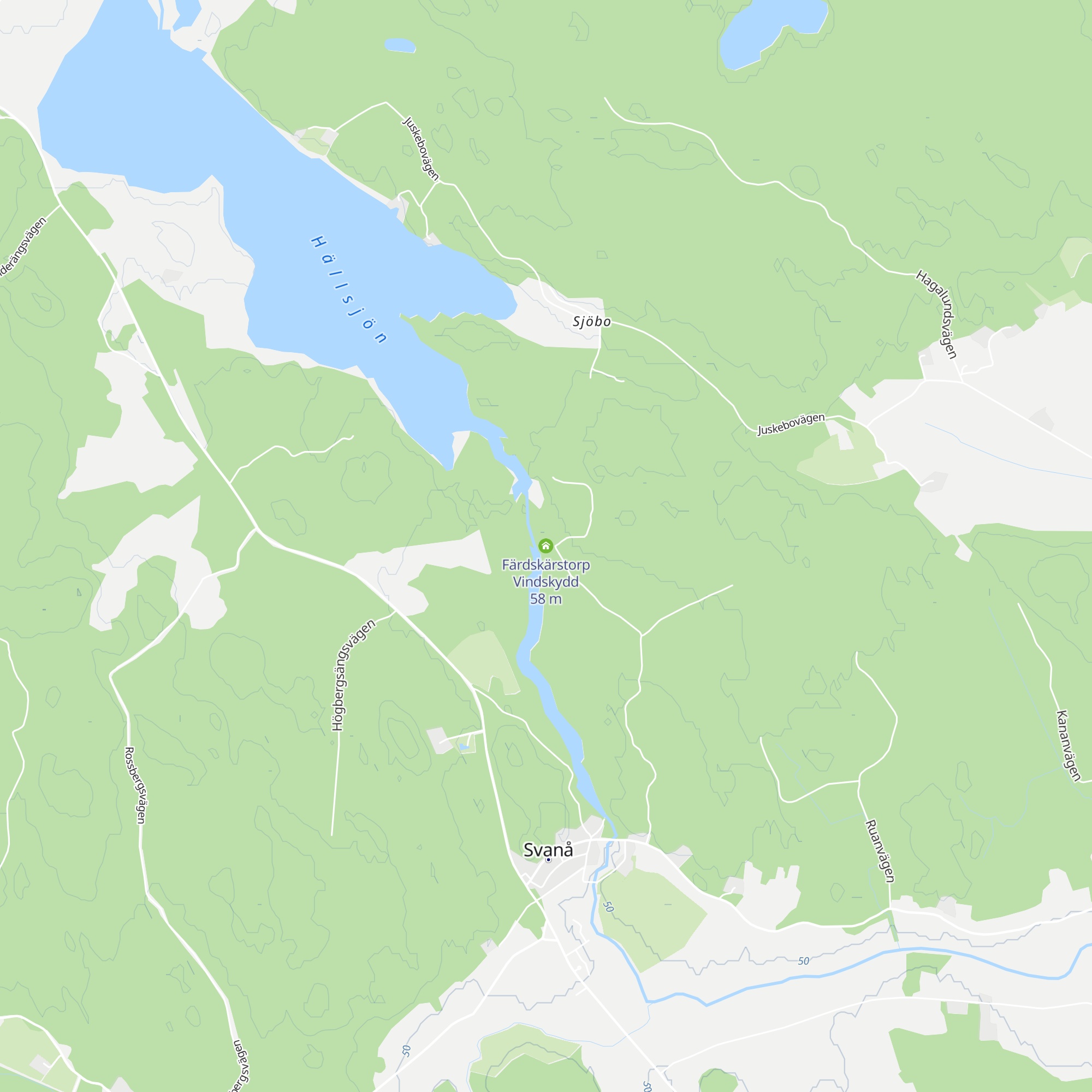 Färdskärstorp Vindskydd map