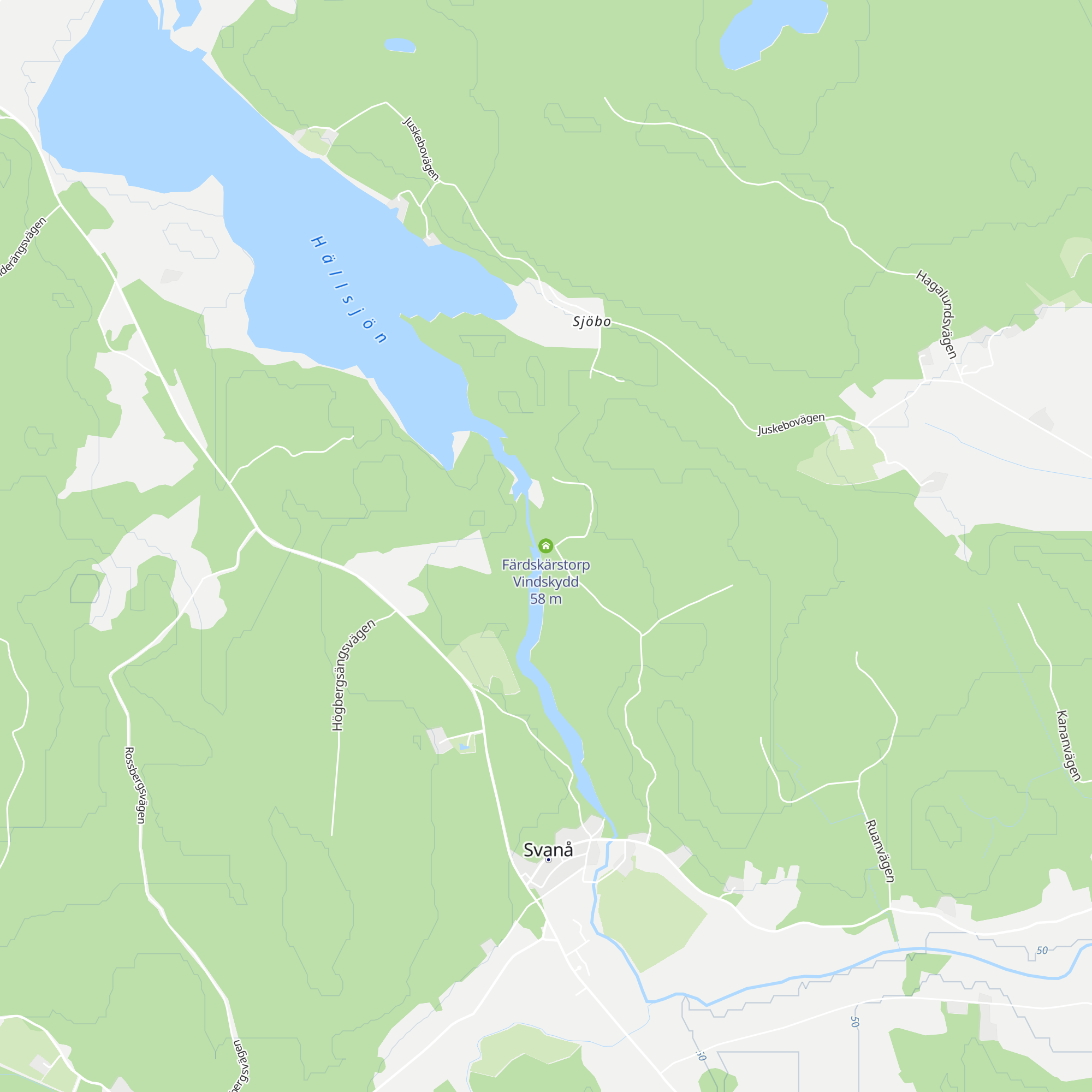 Färdskärstorp Vindskydd map