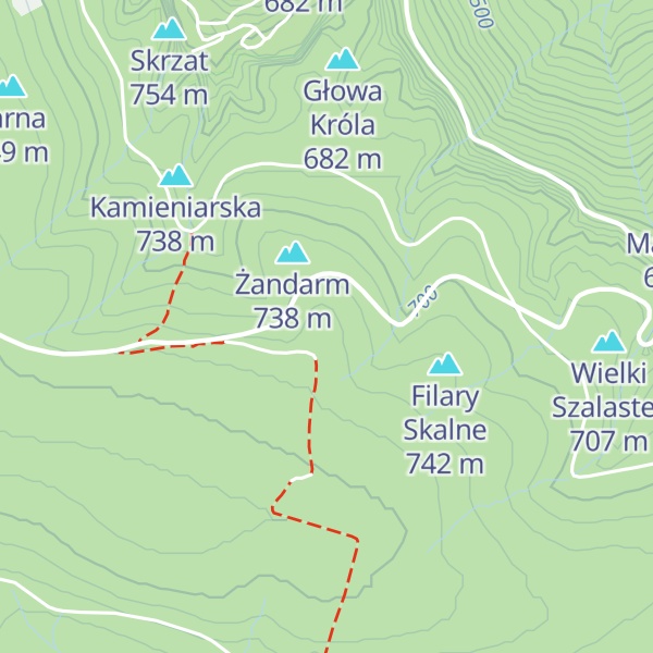 Map of Chłopek