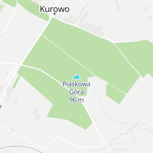 Map of Piaskowa Góra