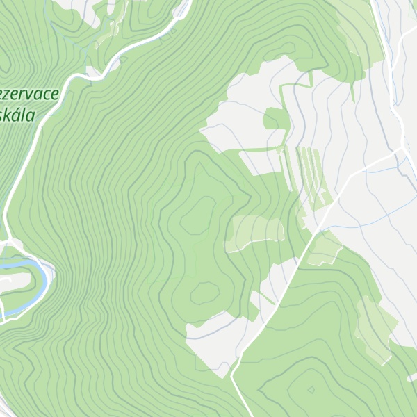 Map of Hrušín N [Ochoz u Tišnova]