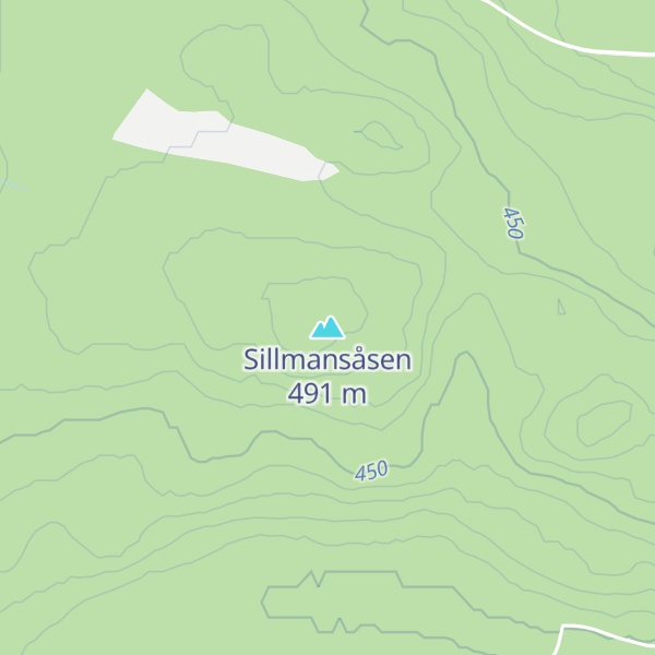 Map of Sillmansåsen