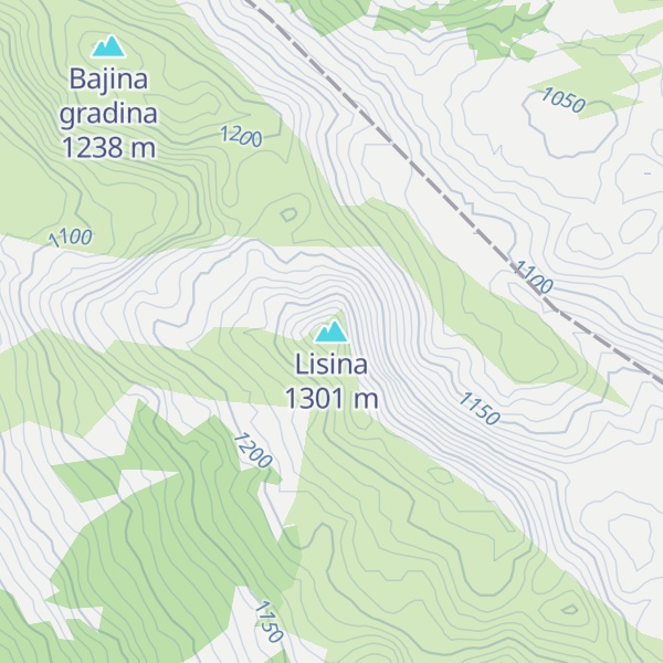 Map of Lisina