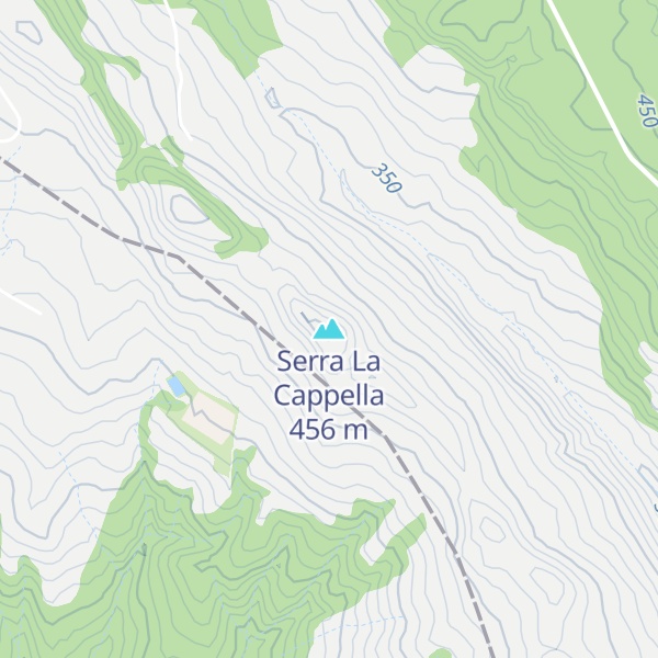 Map of Serra La Cappella