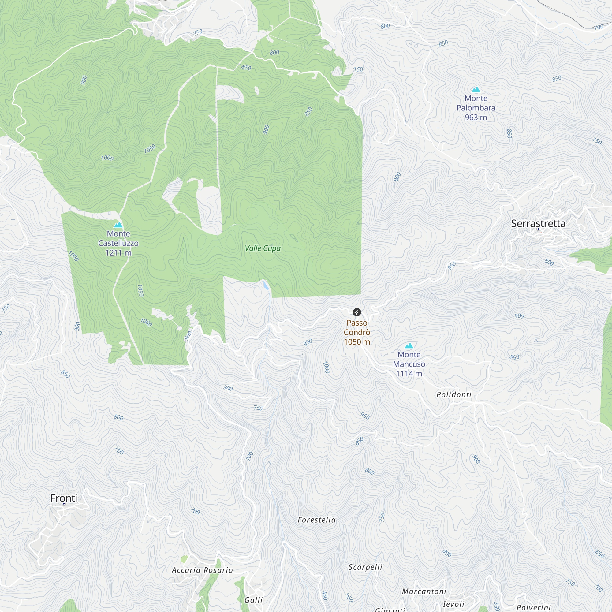 Rifugio Forestale map