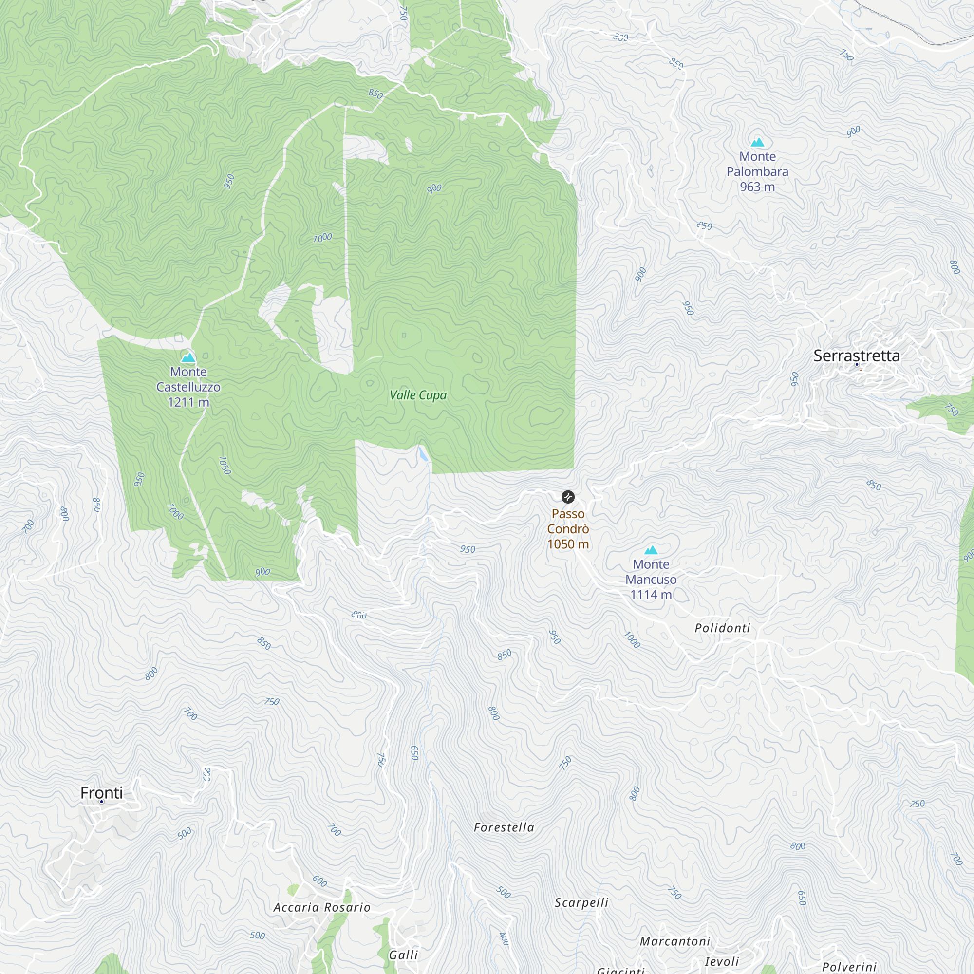 Rifugio Forestale map