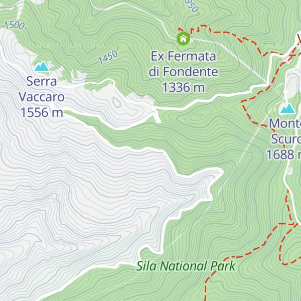 Map of Rifugio Casello Margherita