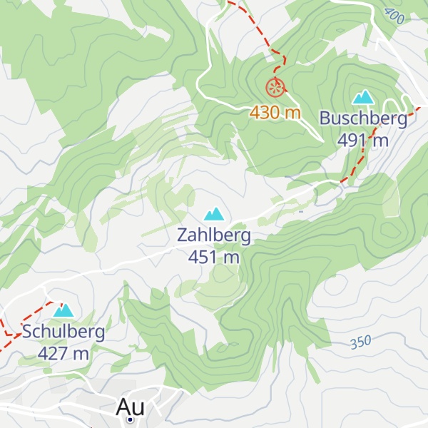 Map of Zahlberg