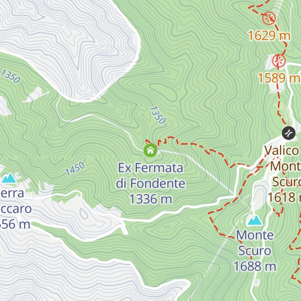 Map of Ex Fermata di Fondente