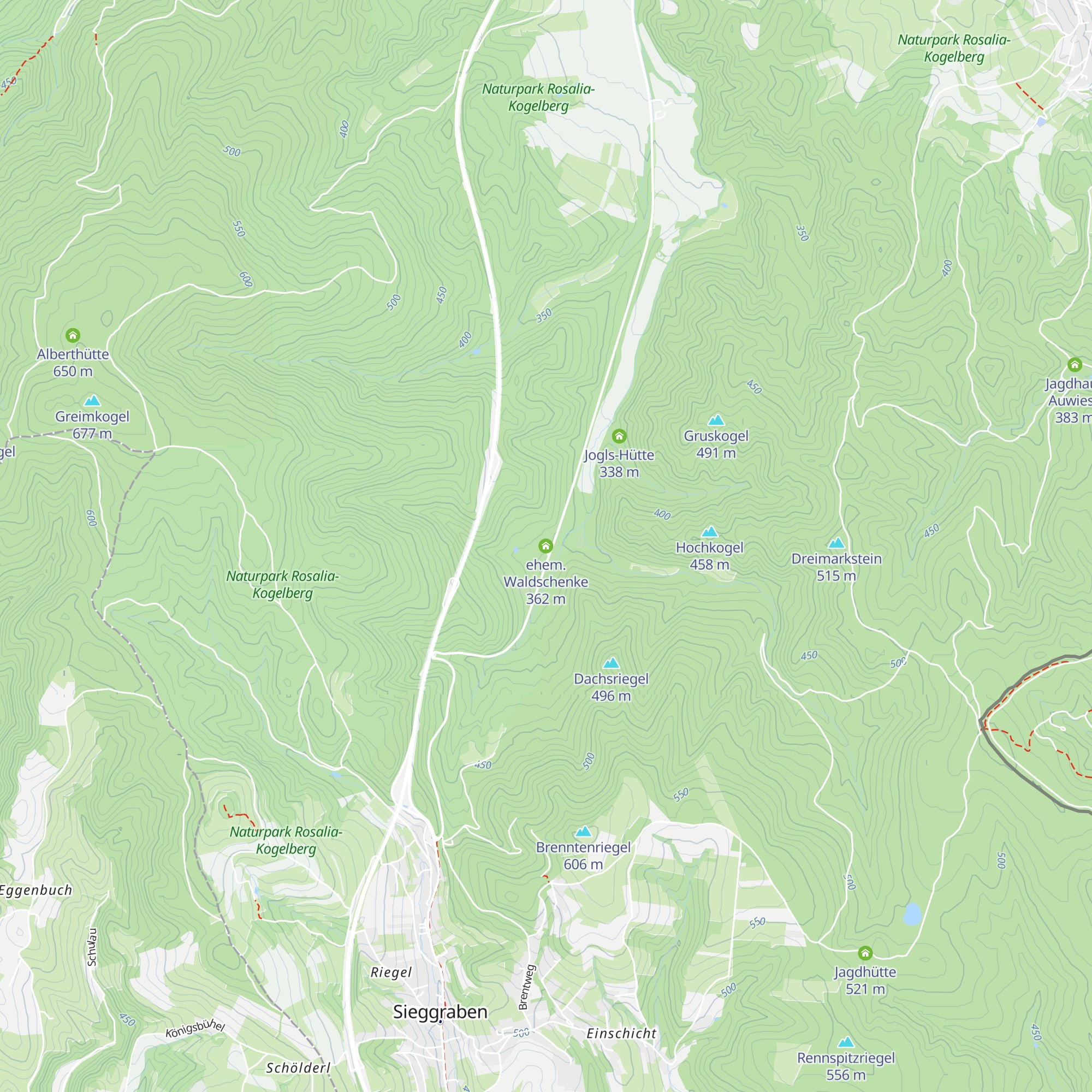 ehem. Waldschenke map