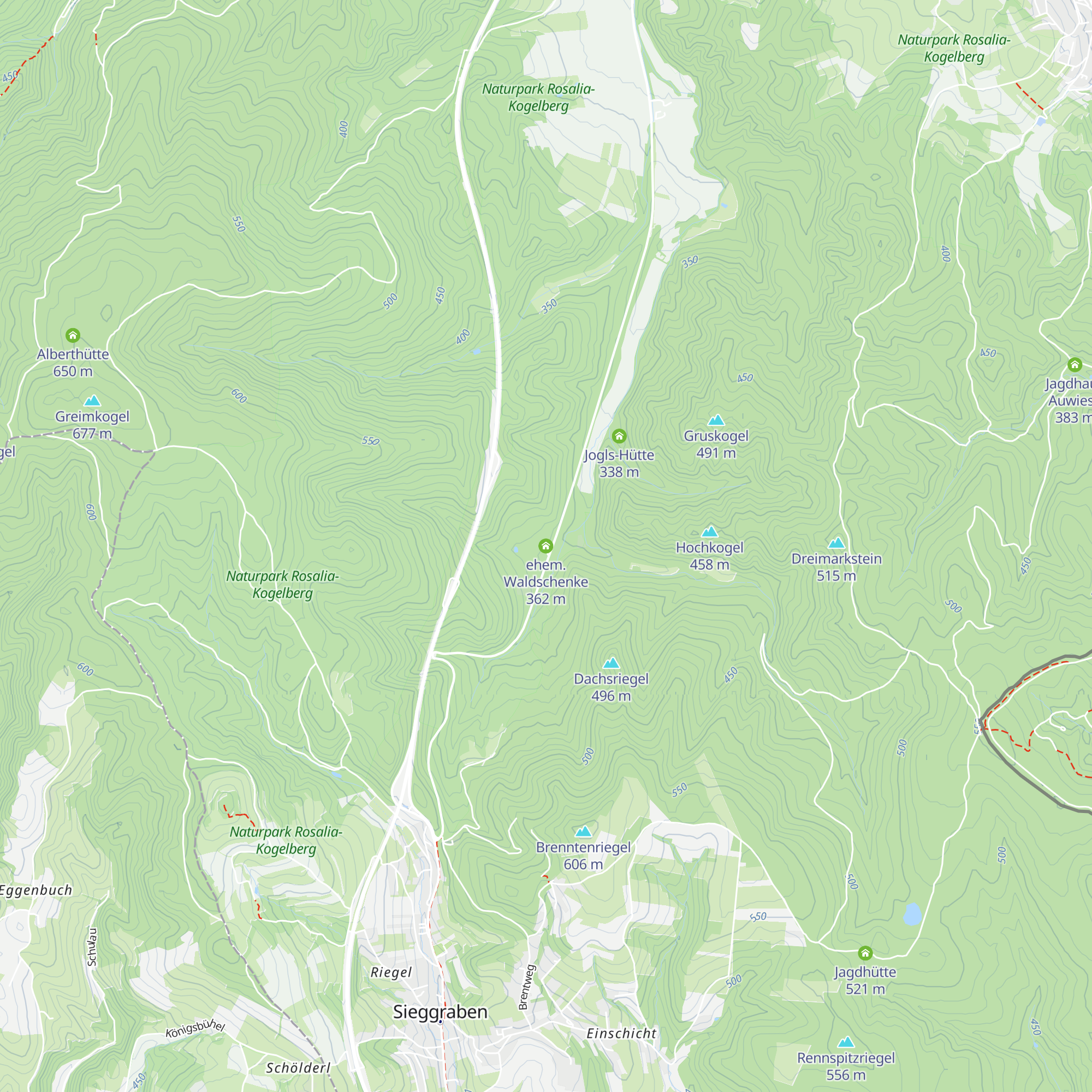 ehem. Waldschenke map