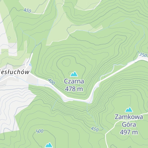 Map of Czarna