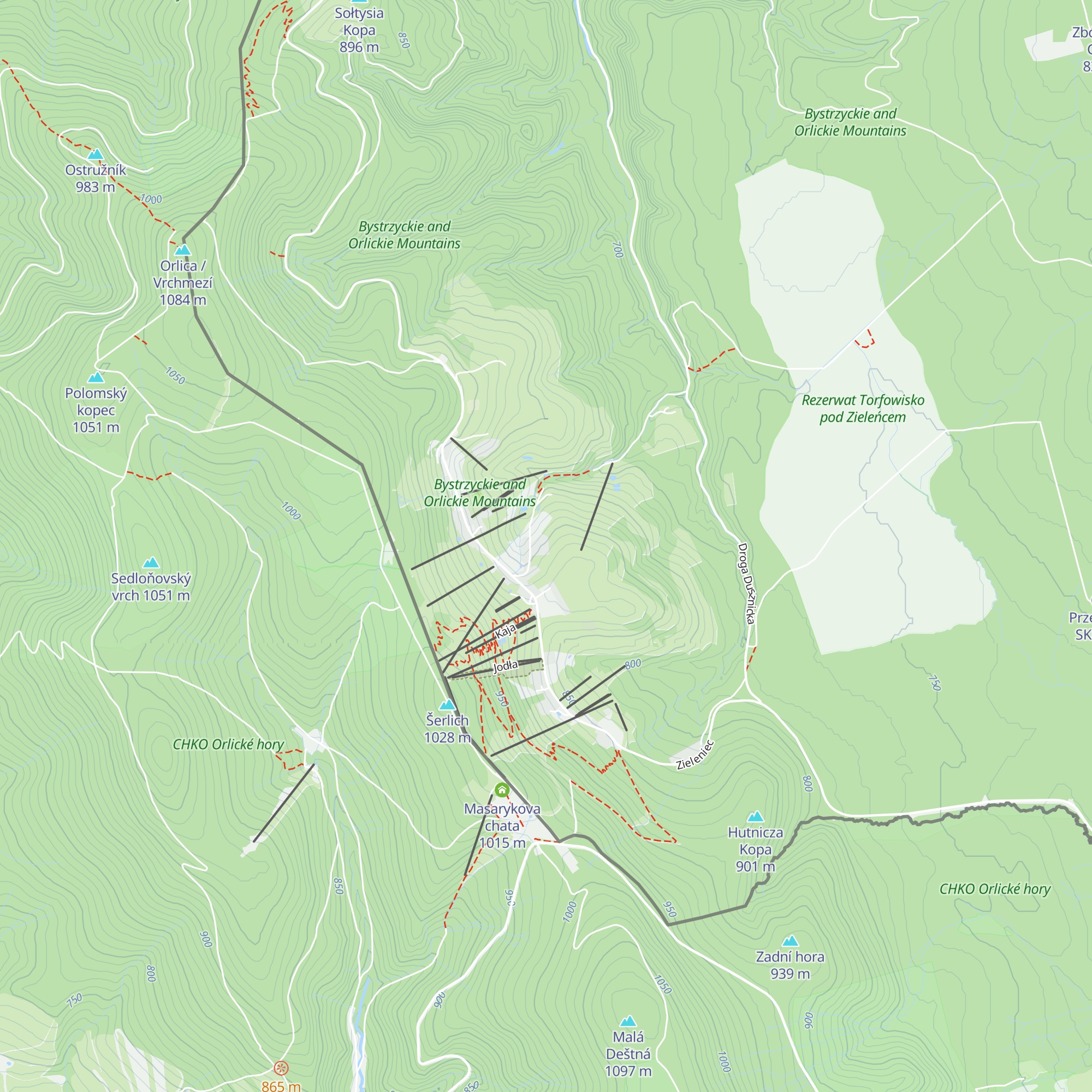 Chata Góralska map