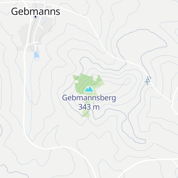 Map of Gebmannsberg