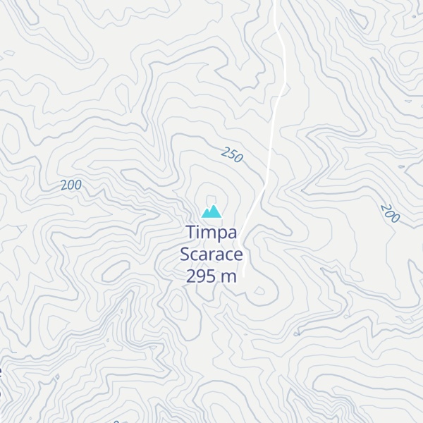 Map of Timpa Scarace
