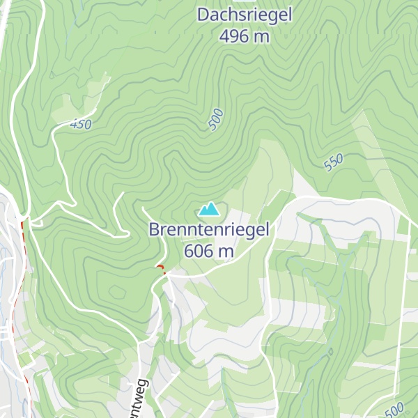 Map of Brenntenriegel