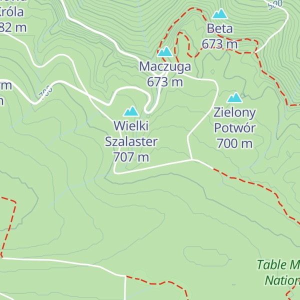 Map of Mały Szalaster