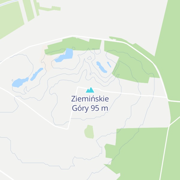 Map of Ziemińskie Góry