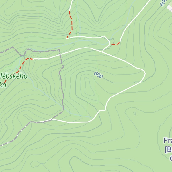 Map of Hrádky