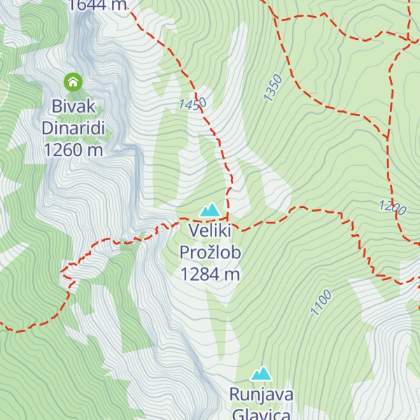 Map of Veliki Prožlob