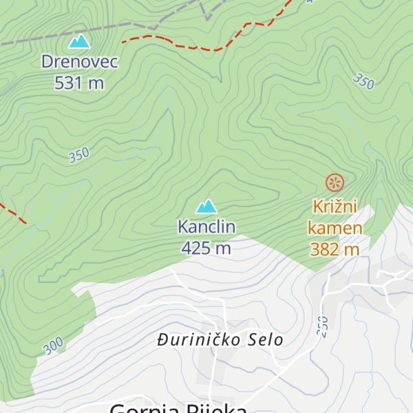 Map of Kanclin