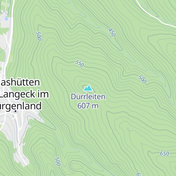 Map of Dürrleiten