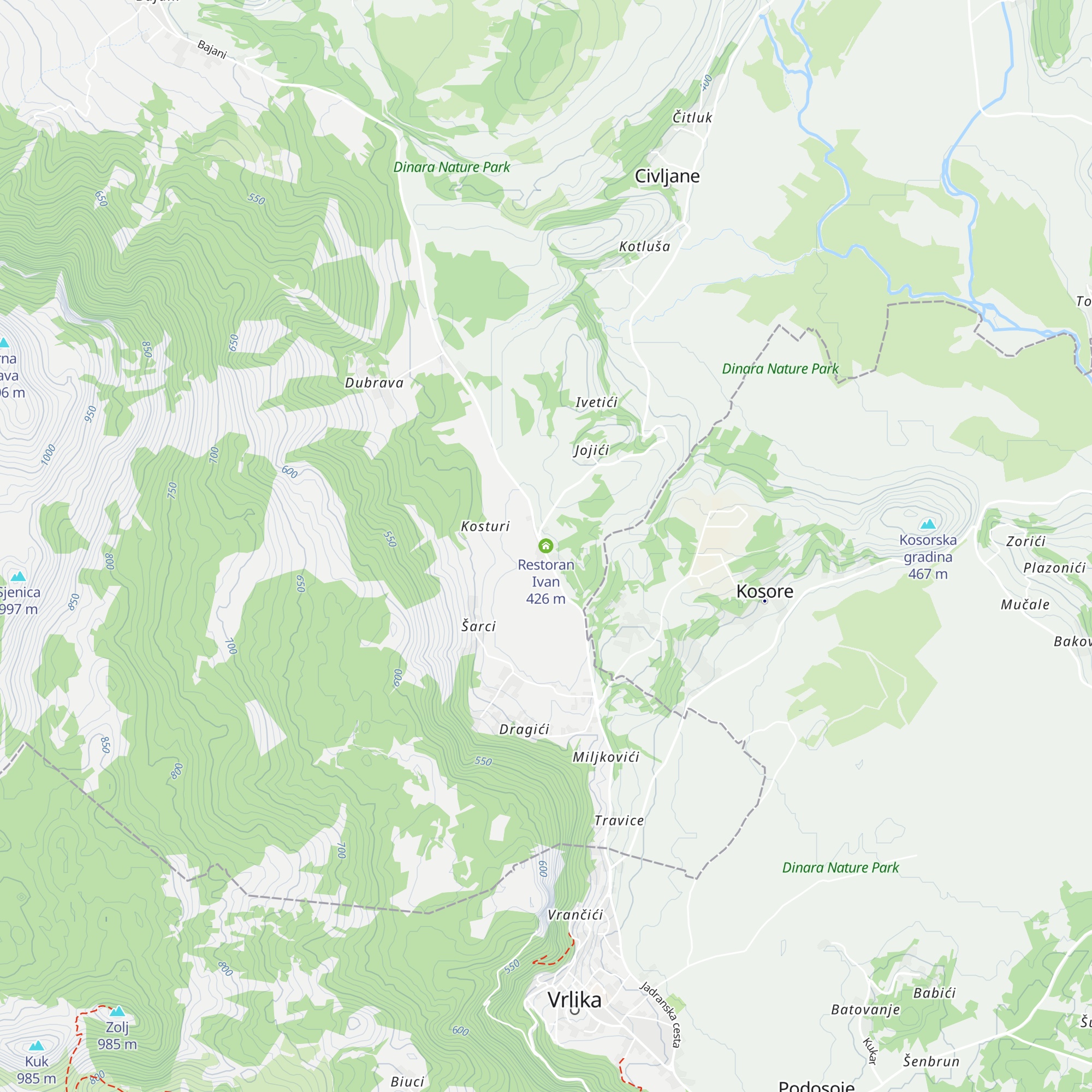 Restoran Ivan map