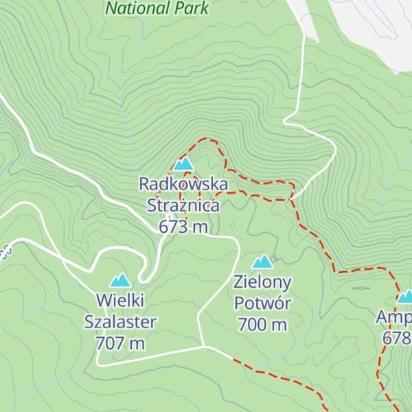 Map of Dubeltowa Skała