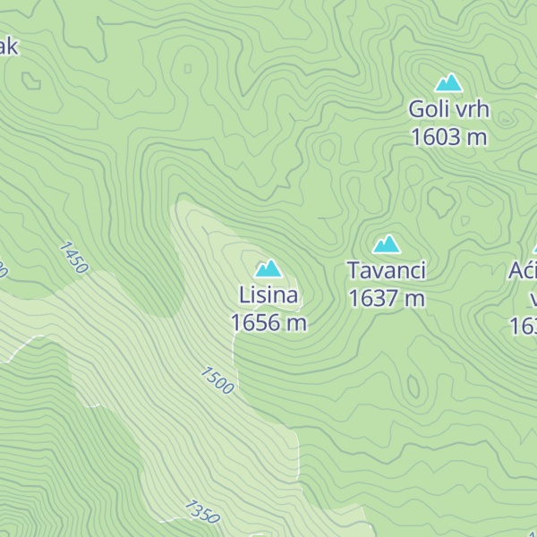 Map of Lisina
