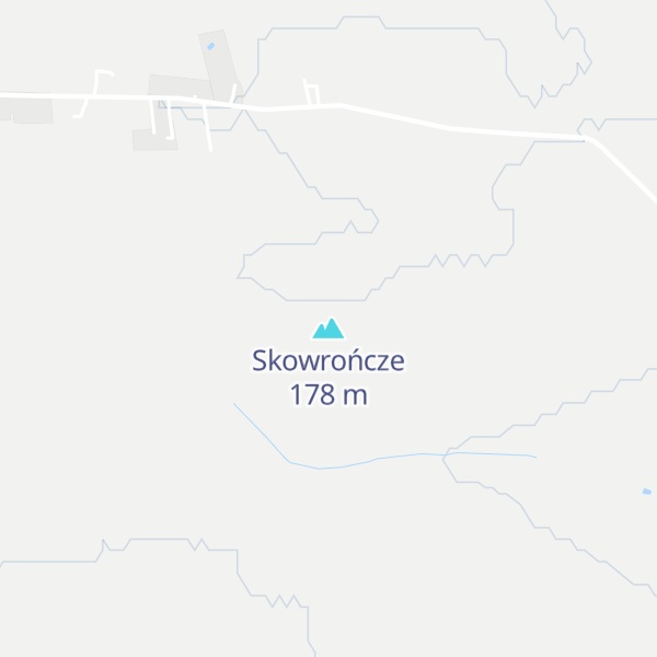Map of Skowrończe