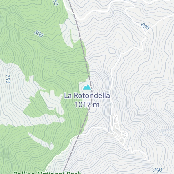 Map of La Rotondella