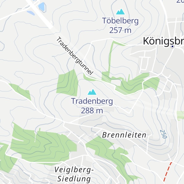 Map of Tradenberg