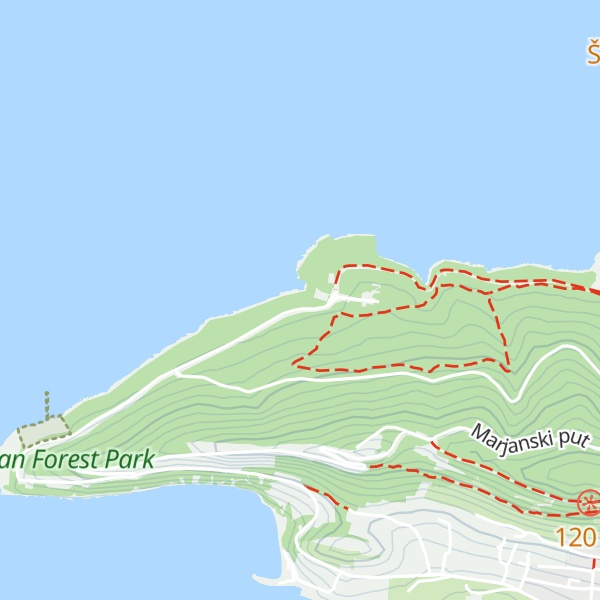 Map of Kuća za rođ. proslave