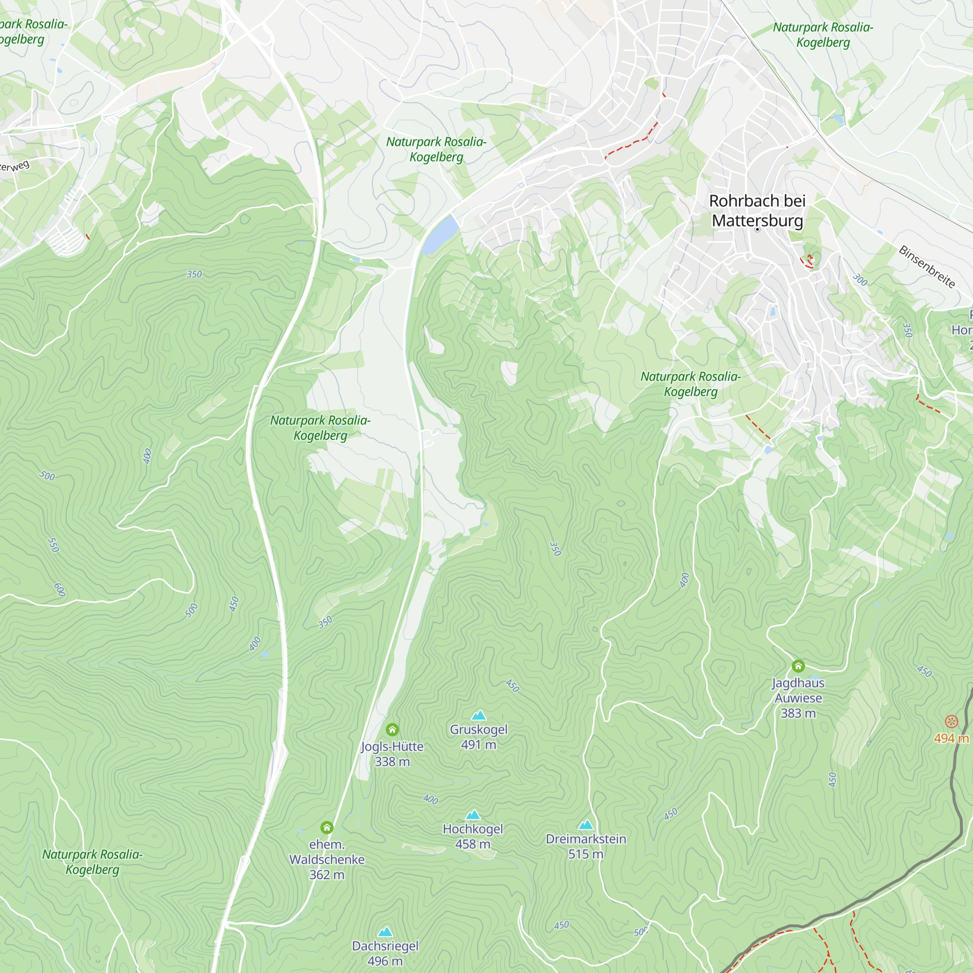 Villa Waldfried map
