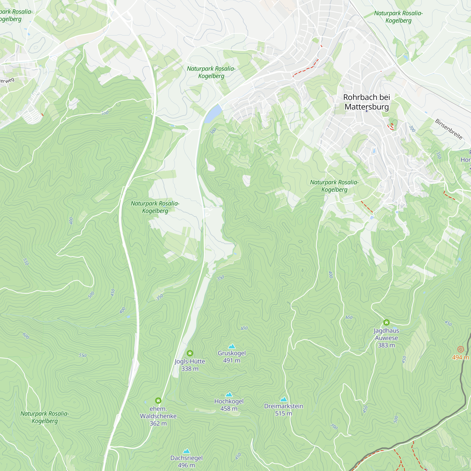 Villa Waldfried map