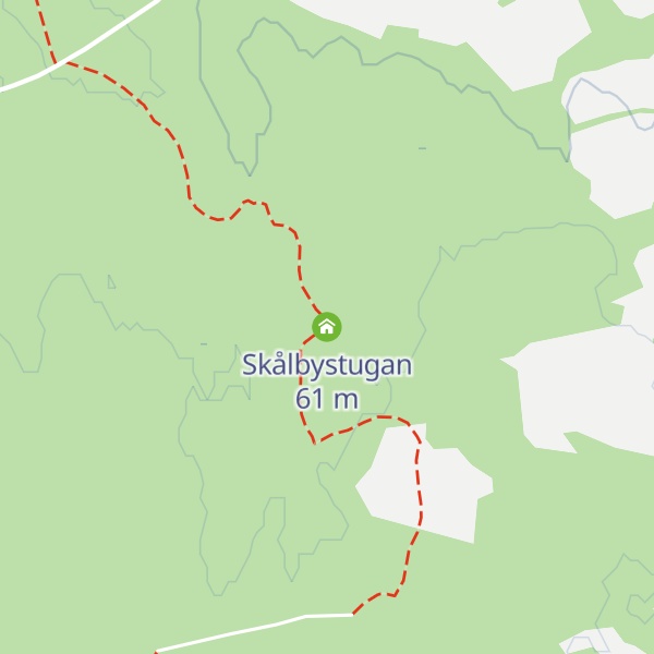 Map of Skålbystugan