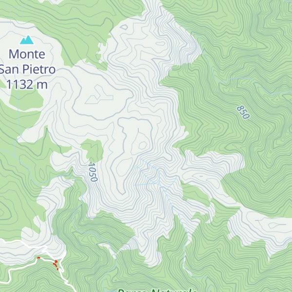 Map of Monte Cucolìa