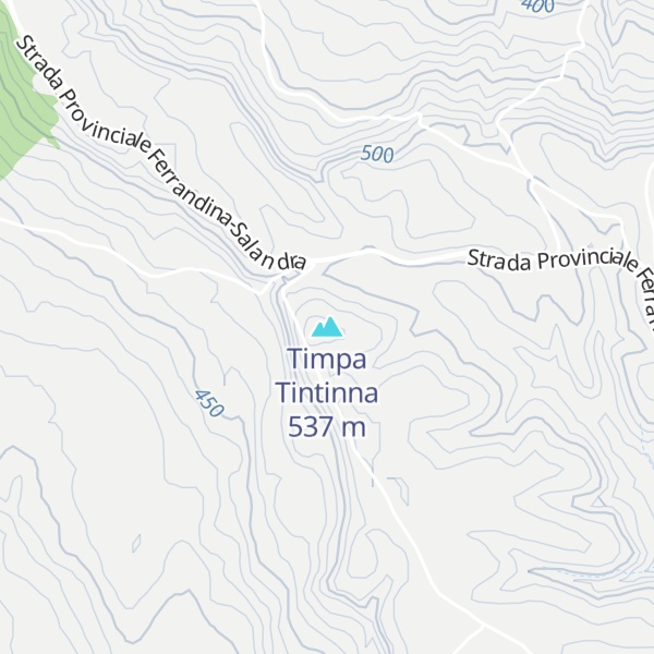 Map of Timpa Tintinna