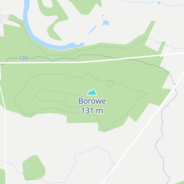 Map of Borowe