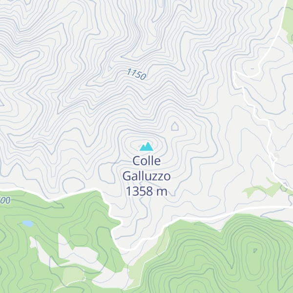 Map of Colle Galluzzo