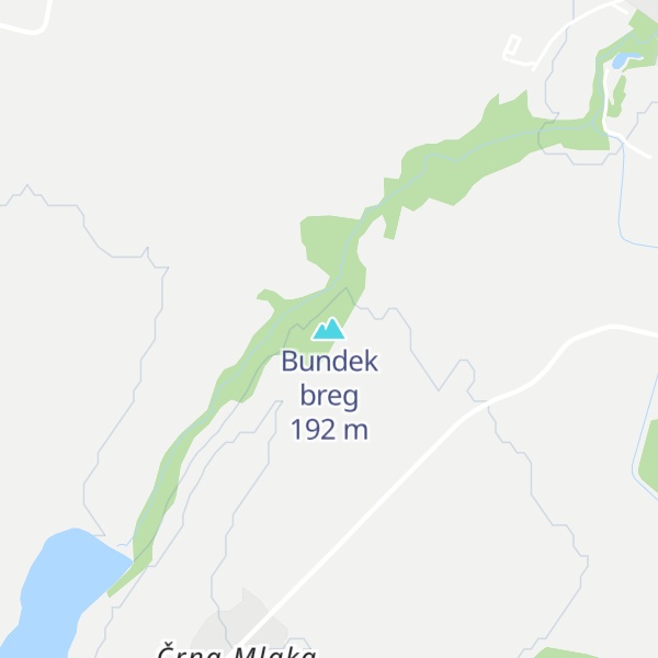 Map of Bundek breg